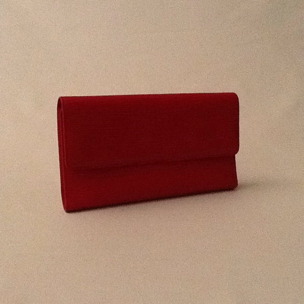 AUTHENTIC LOUIS VUITTON EPI LARGE RED WALLET